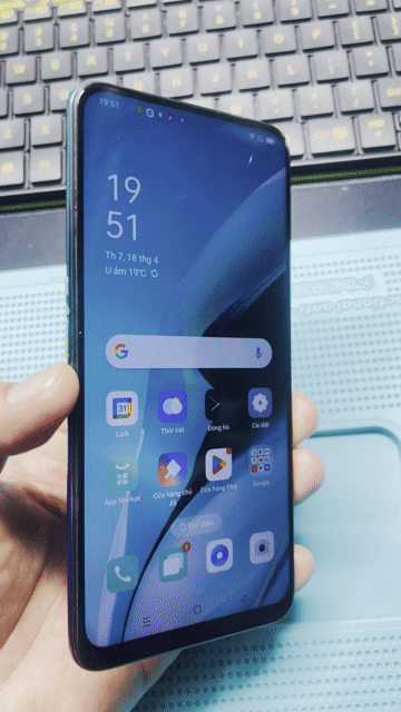 OPPO Reno2 F Xanh 8GB. Mua bán Điện thoại tại Quận Gò Vấp Tp Hồ Chí Minh được đăng bởi T STORE Sửa iPHONE  hình 1