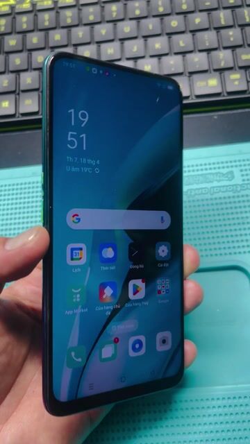 OPPO Reno2 F Xanh 8GB. Mua bán Điện thoại tại Quận Gò Vấp Tp Hồ Chí Minh được đăng bởi T STORE Sửa iPHONE  hình 1