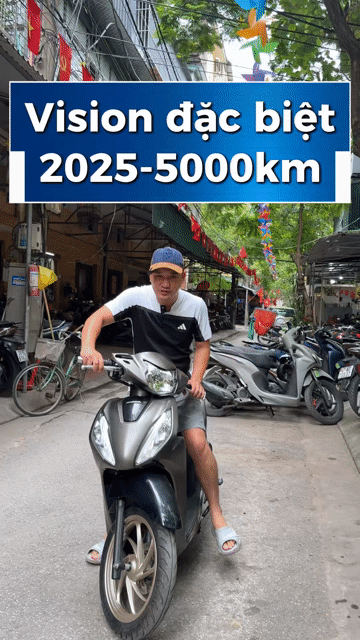 Honda Vision Đặc Biệt 2025 Nâu Đồng cực mới. Mua bán Xe máy tại Quận Ba Đình Hà Nội được đăng bởi Xe Máy Nam Thi hình 1