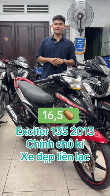 Yamaha Exciter 135 2014 chính chủ. hỗ trợ góp. Mua bán Xe máy tại Thành phố Thủ Đức Tp Hồ Chí Minh được đăng bởi Lê Hạnh hình 1