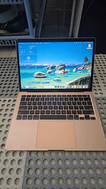 Apple Macbook Air M1 2020, rất mới màu Gold . Mua bán Laptop tại Quận 7 Tp Hồ Chí Minh được đăng bởi Nguyen Son hình 1