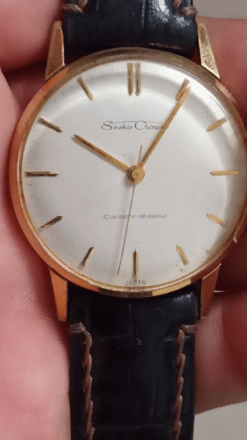 Đồng hồ Seiko Crown 19 Jewels (19 chân kính). Mua bán Đồng hồ tại Quận 3 Tp Hồ Chí Minh được đăng bởi SHOP ÁO THUN NAM hình 1