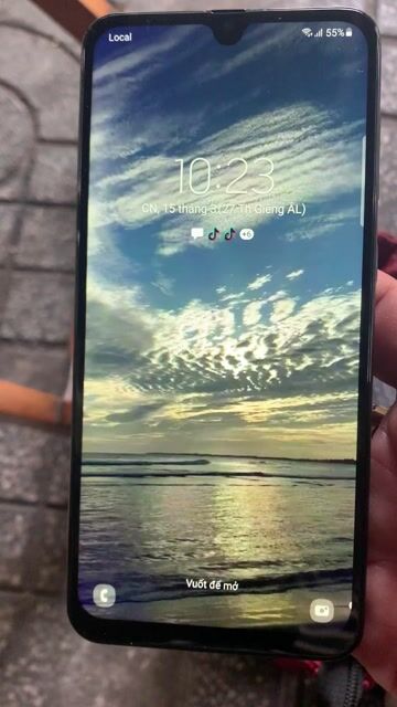 Ss A50 xanh ram 6 nhớ 128 hiếm. đang xài ok. Mua bán Điện thoại tại Quận Bình Tân Tp Hồ Chí Minh được đăng bởi Huynh Hai Minh  hình 1
