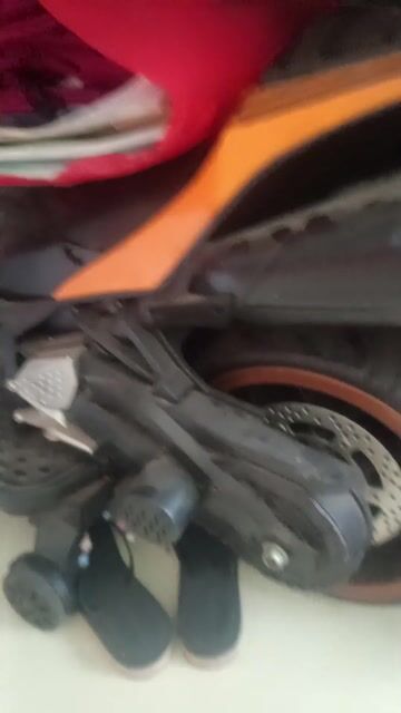 Xe máy điện trẻ em N-888 Cam. Mua bán Mẹ và bé tại Quận 4 Tp Hồ Chí Minh được đăng bởi Linh Nguyen hình 1