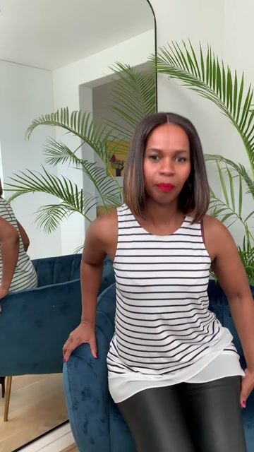 H&M Striped Shift Dress