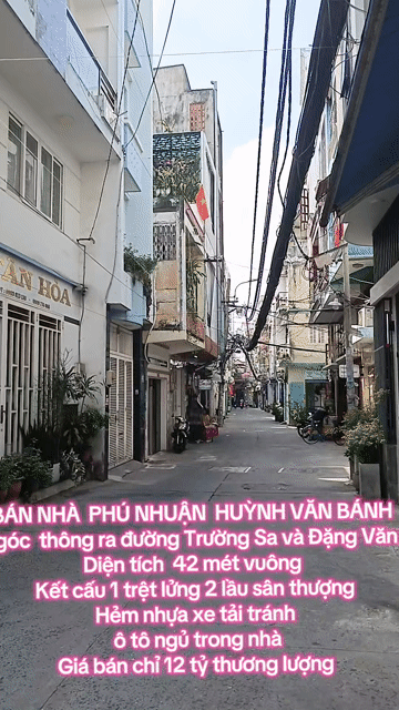 Mua bán Nhà ở Quận Phú Nhuận Tp Hồ Chí Minh diện tích 42 m² giá 12 tỷ