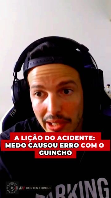 Medo causou o erro: a lição do acidente com o guincho