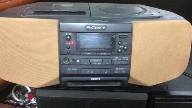 Đài cassette CD Sony CFD-S33. Mua bán Tivi, Âm thanh tại Thành phố Cẩm Phả Quảng Ninh được đăng bởi thanh lý hình 1