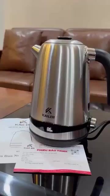 Ấm siêu tốc Kailer KL-002 Inox 304 1.7L. Mua bán Bếp, lò, đồ điện nhà bếp tại Quận Gò Vấp Tp Hồ Chí Minh được đăng bởi Masterbuy Viet Nam hình 1