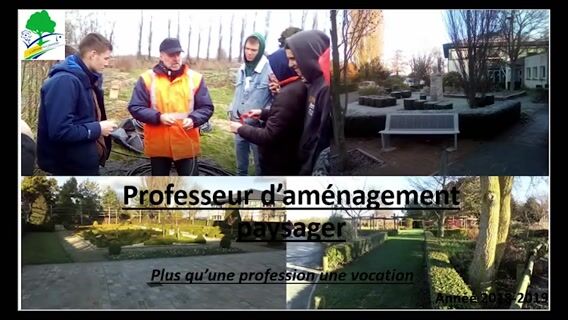 Professeur d'aménagement paysager.