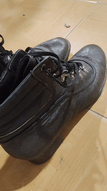 Giày bốt nữ da đen size 39. Mua bán Giày dép tại Quận Gò Vấp Tp Hồ Chí Minh được đăng bởi Anh Tú hình 1