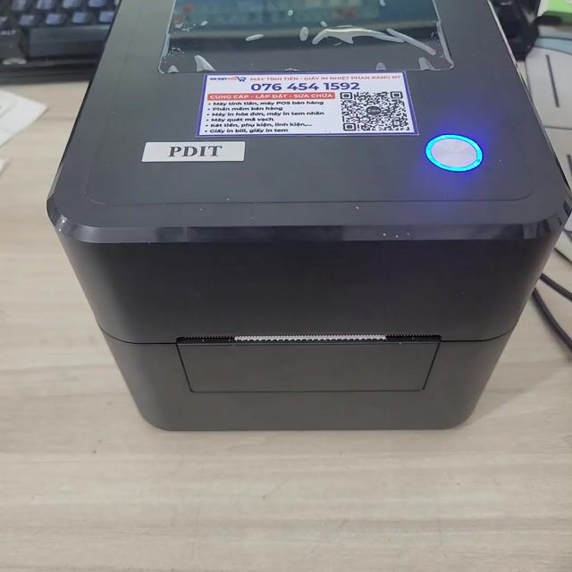 Máy in tem nhiệt PD304 (USB+LAN). Mua bán Đồ dùng văn phòng tại Huyện Ninh Hải Ninh Thuận được đăng bởi An Đạt hình 1