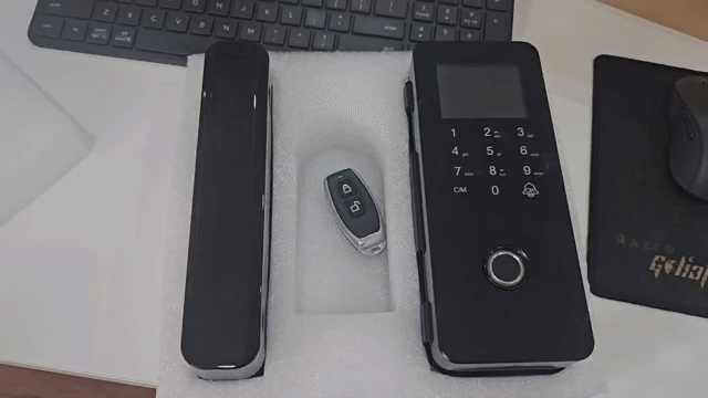 Khóa vân tay điều khiển từ xa F18 Smart Lock. Mua bán Đồ dùng văn phòng tại Quận Hoàn Kiếm Hà Nội được đăng bởi Hung Do hình 1