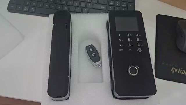 Khóa vân tay F18 Smart Lock Đen. Mua bán Đồ dùng văn phòng tại Quận Hoàn Kiếm Hà Nội được đăng bởi Hung Do hình 1