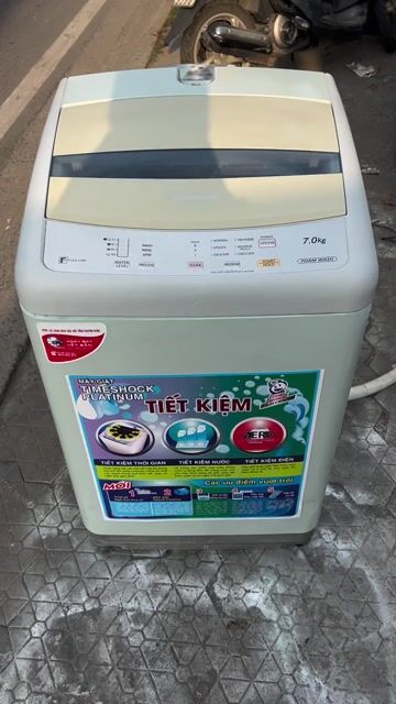 Máy giặt Panasonic 7kg 1tr5 trắng xanh. Mua bán Máy giặt tại Quận 7 Tp Hồ Chí Minh được đăng bởi TH Điện lạnh giá rẻ siêu rẻ HCM hình 1