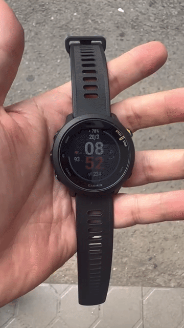 Garmin Forerunner 55 Đen Đã qua sử dụng. Mua bán Thiết bị đeo thông minh tại Quận Tân Bình Tp Hồ Chí Minh được đăng bởi nguyen tien hình 1