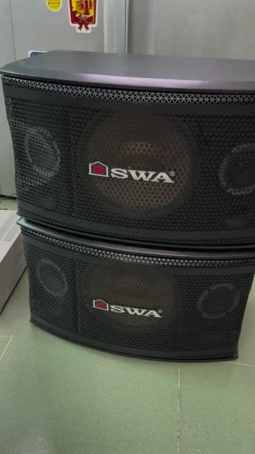 Cặp Loa SWA bass 25 ngoại hình đẹp hát tốt. Mua bán Tivi, Âm thanh tại Quận 10 Tp Hồ Chí Minh được đăng bởi Vũ Tâm hình 1