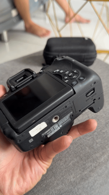 Máy ảnh Canon EOS 750D lens kiss + 50f1.8. Mua bán Máy ảnh, Máy quay tại Quận Bình Thạnh Tp Hồ Chí Minh được đăng bởi thao hohoang hình 1
