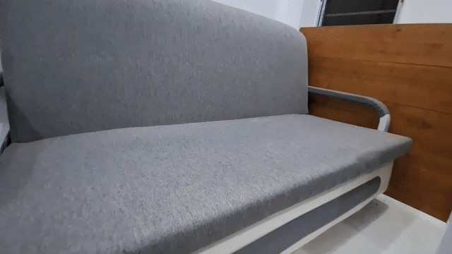 Ghế sofa giường Erica Xám. Mua bán Giường, chăn ga gối nệm tại Quận Đống Đa Hà Nội được đăng bởi Nguyễn Trang Nhung hình 1