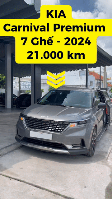 KIA Carnival Premium 2024 7 chỗ Xám 21.000 km. Mua bán Ô tô tại Thành phố Thủ Đức Tp Hồ Chí Minh được đăng bởi Đặng Huỳnh Trường hình 1