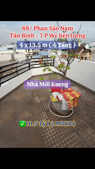 Mua bán Nhà ở Quận Tân Bình Tp Hồ Chí Minh diện tích 48 m² giá 10,2 tỷ