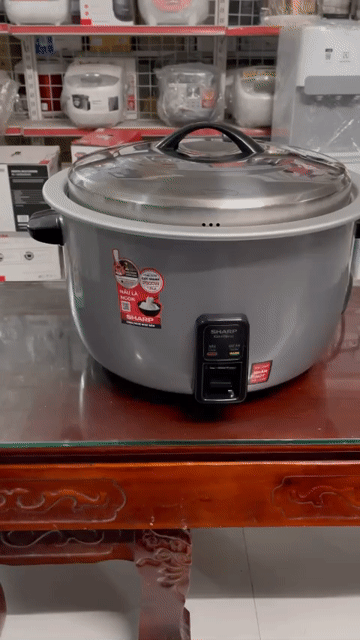 Nồi cơm điện nắp rời  Sharp KSH-H78V-SL 7.8 lít. Mua bán Bếp, lò, đồ điện nhà bếp tại Huyện Bình Chánh Tp Hồ Chí Minh được đăng bởi Điện Máy Cát Tường hình 1