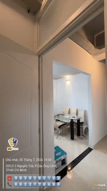 Cho thuê Căn hộ Chung cư Chung cư 203 Nguyễn Trãi Quận 1 Tp Hồ Chí Minh diện tích 50 m² giá 8 triệu/tháng