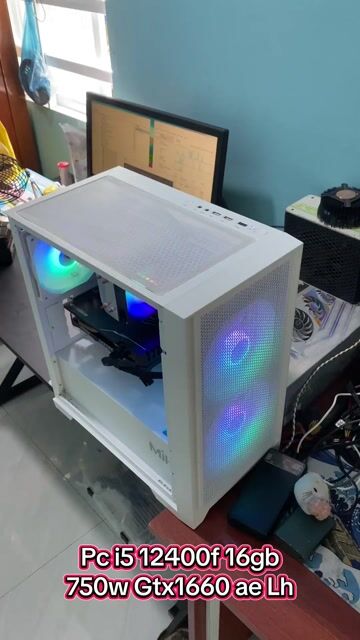 Pc i5 12400f Gtx1660 Ventus Ram 16gb ae làm việc. Mua bán Máy tính để bàn tại Thành phố Thuận An Bình Dương được đăng bởi Vi Tính Phát Tài hình 1