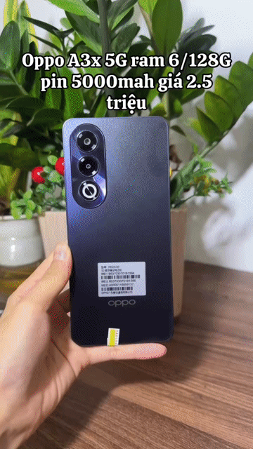 Oppo A3x 5G 128GB Đen. Mua bán Điện thoại tại Quận Hà Đông Hà Nội được đăng bởi Điện Thoại Cũ  hình 1