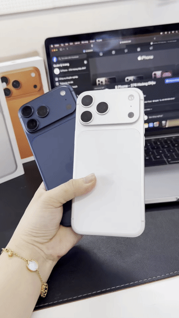 iPhone 17 Promax 256GB Xanh Mới. Mua bán Điện thoại tại Thành phố Buôn Ma Thuột Đắk Lắk được đăng bởi Hiền B Phone hình 1