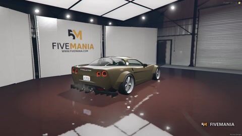 FIVEM Corquette D51 | Custom Sports Car Add-On | Widebody Kit | Custom Wheels | Working Lights | Add-On | Optimized | Fivem Ready | High Quality, video preview