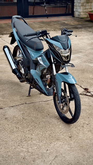 Honda Sonic 2022 Xanh đen. Mua bán Xe máy tại Huyện Trảng Bom Đồng Nai được đăng bởi Phạm Minh An hình 1