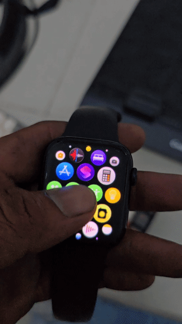 Apple Watch Series 7 Đen Đã qua sử dụng. Mua bán Thiết bị đeo thông minh tại Quận 8 Tp Hồ Chí Minh được đăng bởi lê vân phong hình 1