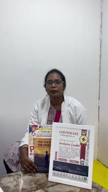 Pinnacle Inclusive Leader Award for Bathula Asha Prathiba