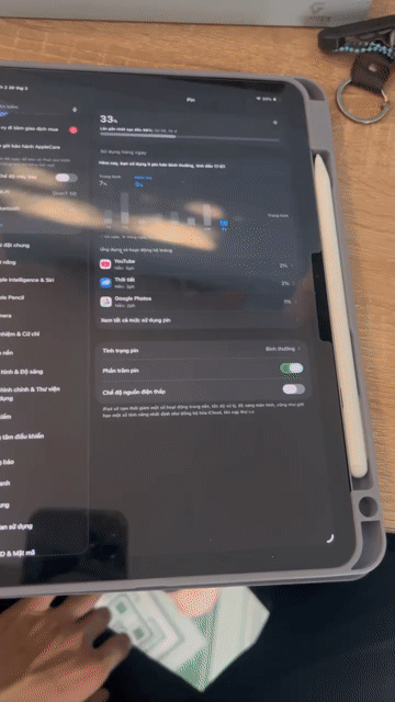 Apple iPad Air M3 11 inch Wifi 128GB Xám. Mua bán Máy tính bảng tại Thành phố Dĩ An Bình Dương được đăng bởi Thịnh Nguyễn Văn hình 1