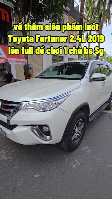 Toyota Fortuner 2019 2.4L trắng. Mua bán Ô tô tại Quận Gò Vấp Tp Hồ Chí Minh được đăng bởi PHẠM VIỆT hình 1