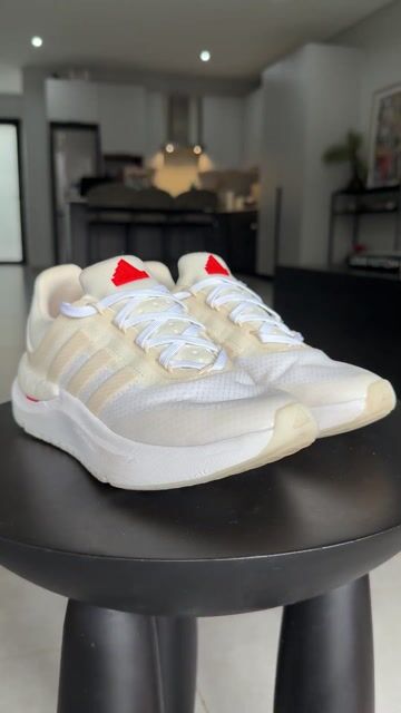 Adidas White & Cream Sneakers UK 5 – Like New | Preloved