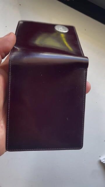 Ví da nam Polo Da Nâu 9x10,5cm. Mua bán Túi xách tại Quận Ninh Kiều Cần Thơ được đăng bởi mrduong hình 1