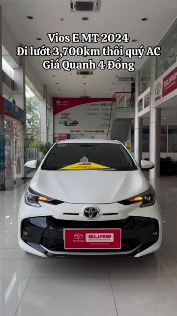 VIOS 1.5E MT - SỐ SÀN 2024 - Lướt 3,700Km. Mua bán Ô tô tại Quận Gò Vấp Tp Hồ Chí Minh được đăng bởi Lộc Xe Cũ Toyota Đông Sài Gòn Nguyễn Văn Lượng hình 1