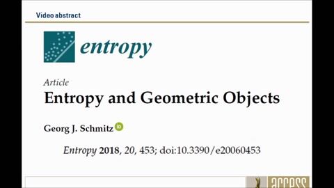 Entropy and Geometric Objects