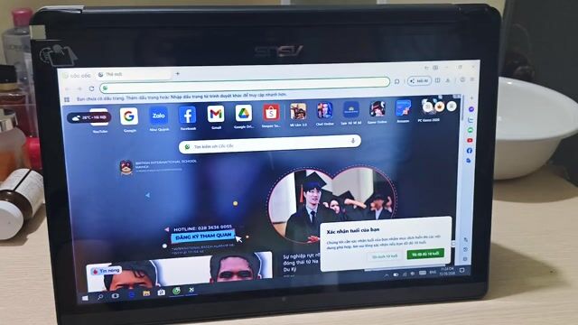 Asus i3-4030U cảm ứng 360° 15.6 inch 8GB/128GB. Mua bán Laptop tại Quận Long Biên Hà Nội được đăng bởi Hung Luu hình 1