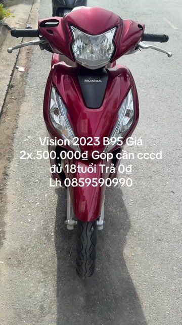 Vision 2023 B95 GÓP CẦN CCCD ĐỦ 18t TRẢ TRƯỚC 0₫. Mua bán Xe máy tại Quận Ninh Kiều Cần Thơ được đăng bởi XE MÁY HOÀNG YẾN hình 1