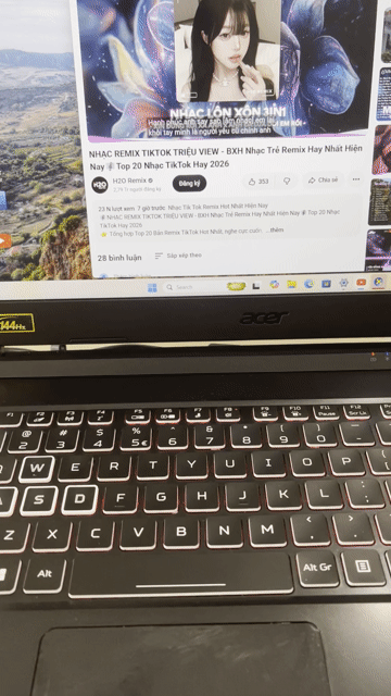 Acer Nitro 5  GAMING Ryzen 5-5600H - VGA 1650. Mua bán Laptop tại Quận Tân Phú Tp Hồ Chí Minh được đăng bởi Cửa Hàng Vi Tính Thiên Long hình 1