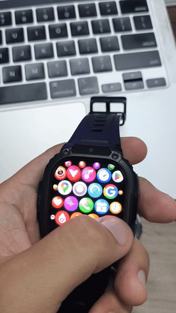 Zeblaze Thor SQ Watch - Đen. Mua bán Thiết bị đeo thông minh tại Thành phố Long Khánh Đồng Nai được đăng bởi Tonie Huynh hình 1