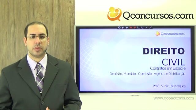 Depósito, Mandato, Comissão, Agência e Distribuição