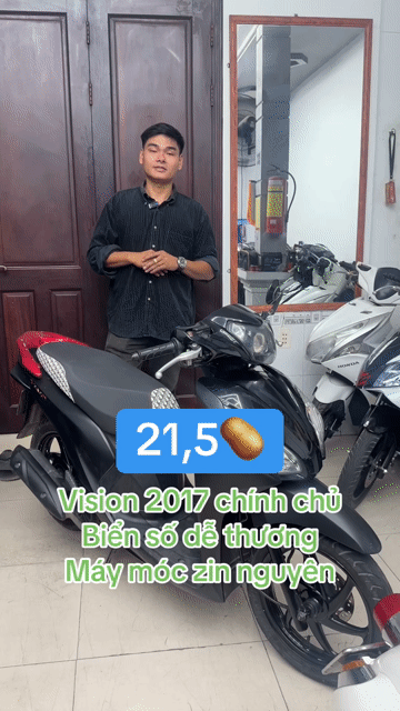 Honda Vision 2017 kiểng nhẹ. hỗ trợ góp. Mua bán Xe máy tại Thành phố Thủ Đức Tp Hồ Chí Minh được đăng bởi Lê Hạnh hình 1