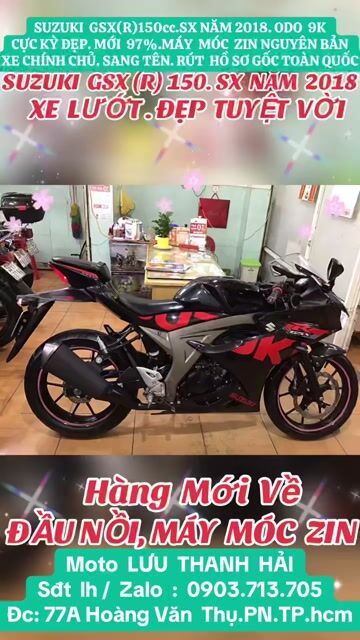 SUZUKI GSX (R) 150.SX 2018.ODO 9k.CỰC ĐẸP,MỚI97%. Mua bán Xe máy tại Quận Phú Nhuận Tp Hồ Chí Minh được đăng bởi MOTO LUU THANH HAI  77A hình 1