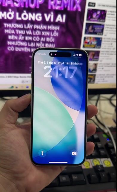 iPhone 16 256GB Trắng VN/A Zin All. Mua bán Điện thoại tại Quận Gò Vấp Tp Hồ Chí Minh được đăng bởi H20 hình 1