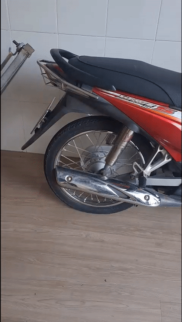 Honda Wave S 110 Đỏ. Mua bán Xe máy tại Huyện Cần Giuộc Long An được đăng bởi Ut Ut hình 1