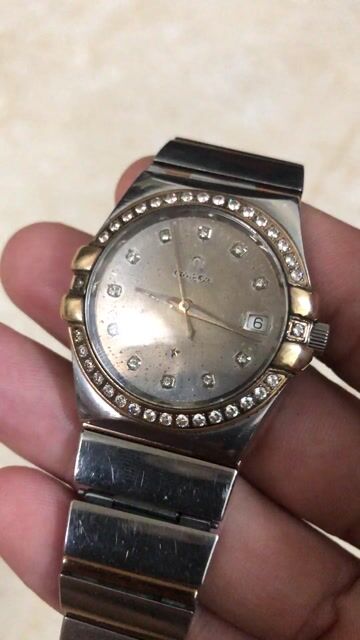 Omega 36 Automatic Vàng đúc 750 Kim cương. Mua bán Đồng hồ tại Huyện Thanh Trì Hà Nội được đăng bởi Hoài niệm shop hình 1